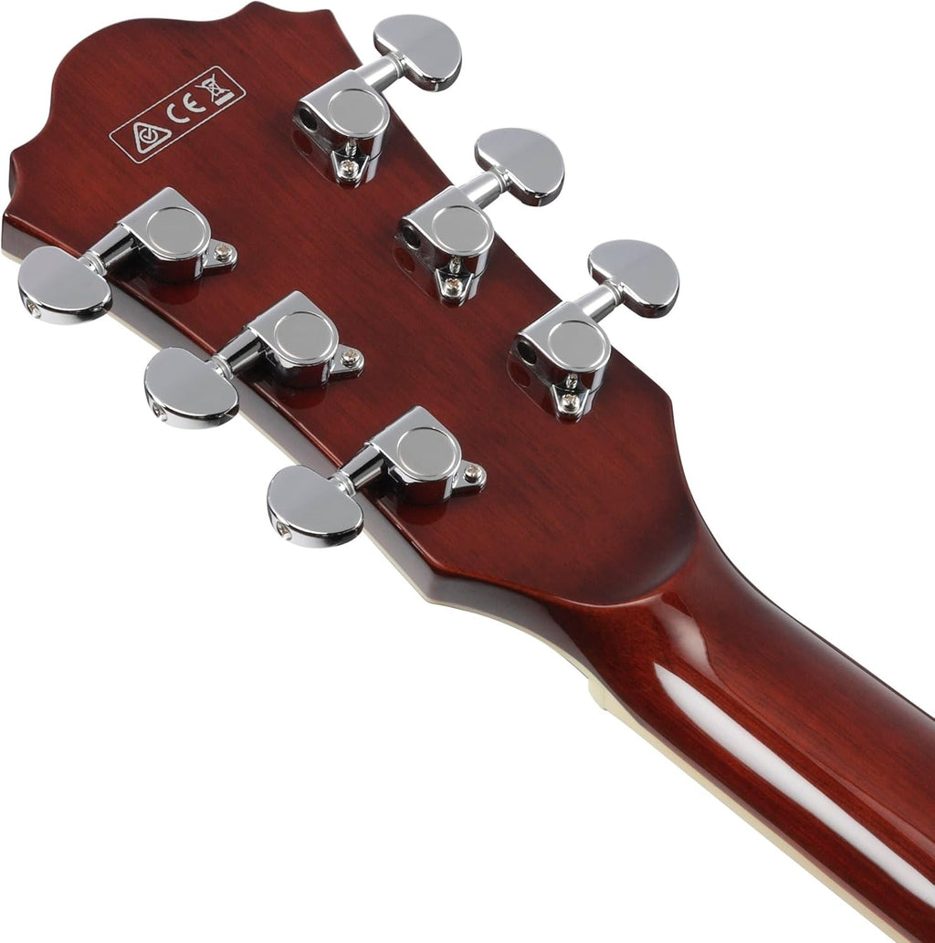 Transparent Indigo Fade Semi-Hollow Electric Guitar D438146