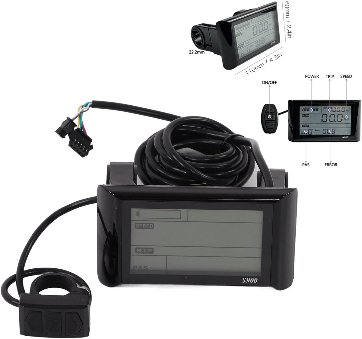 20 Inch 1500W Electric Bike Conversion Kit with Controller L76684