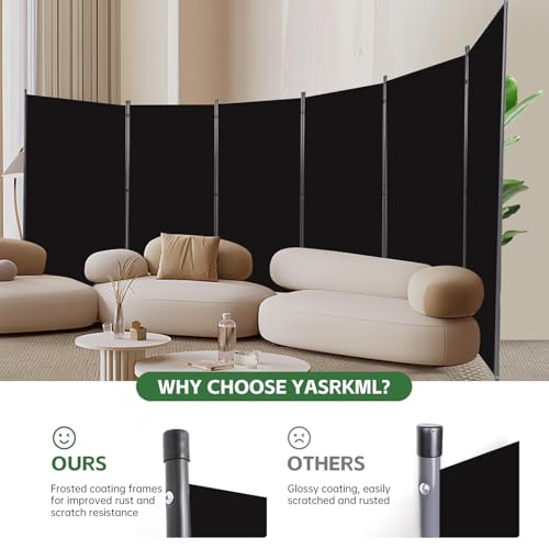3 Panel Fabric Room Divider Screen J783878