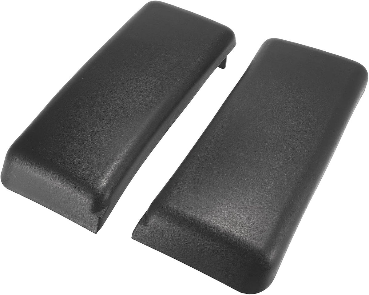 1 Pair Black Plastic Car Front Bumper Guards Pads C767