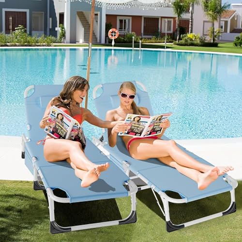Adjustable Folding Lounge Chair T580571