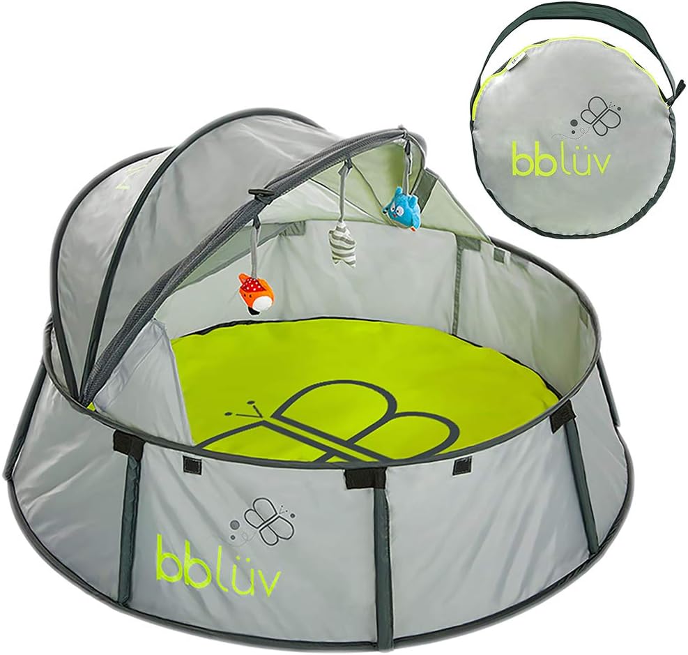 2-in-1 Travel & Play Tent with UV Protection E6642