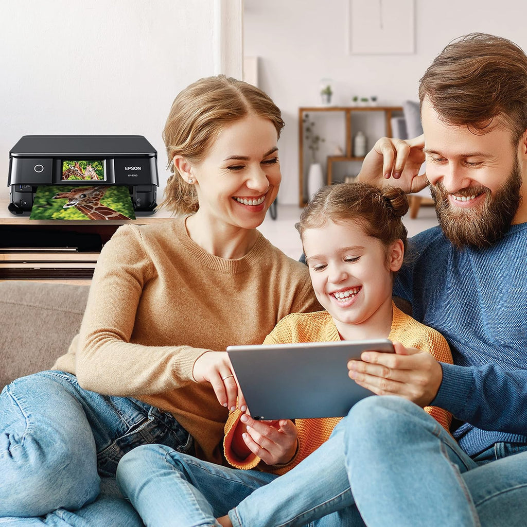Black Wireless All-in-One Printer with Scanner and Copier C9850