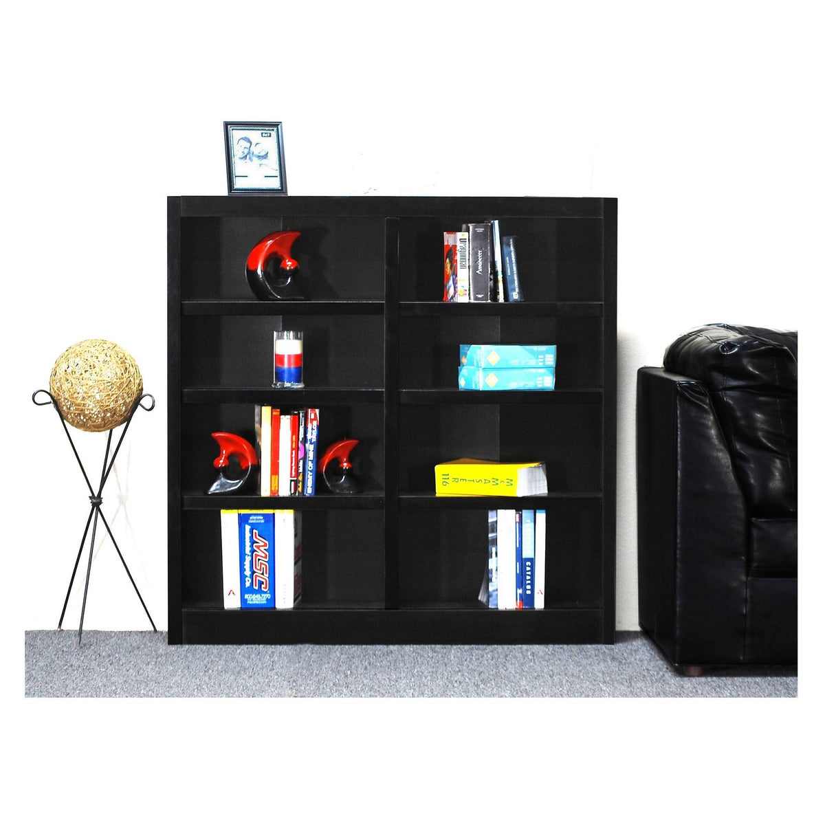 8 Shelves Espresso Bookcase P752480