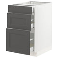 Base Cabinet with 3 Drawers W995