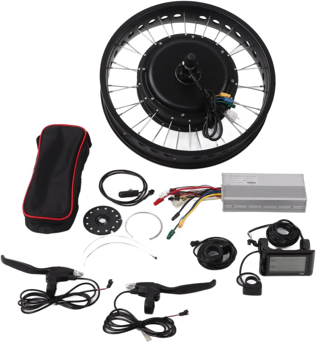 20 Inch 1500W Electric Bike Conversion Kit with Controller L76684