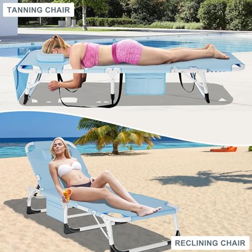 Adjustable Folding Lounge Chair T580571