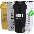 [4 Pack] 28oz Shaker Bottle with Mixer Agitators X283