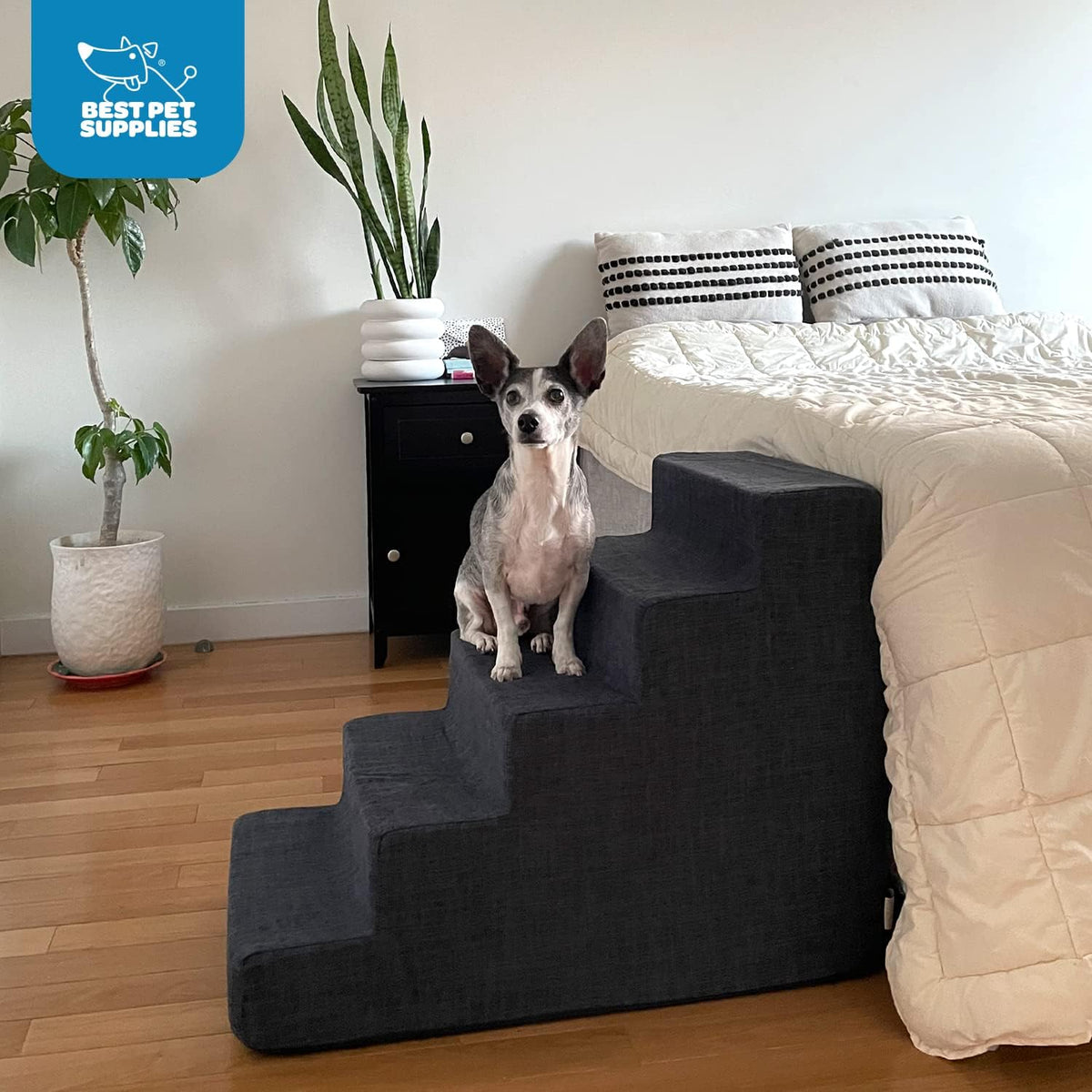 CertiPUR-US Certified Foam 5-Step Pet Steps and Stairs B359