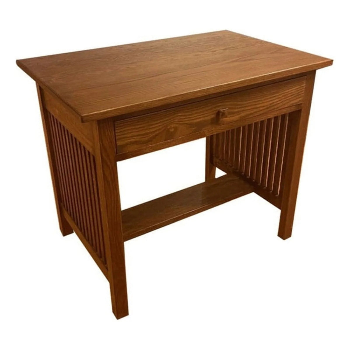 36" Wood Writing Desk in Walnut B6977