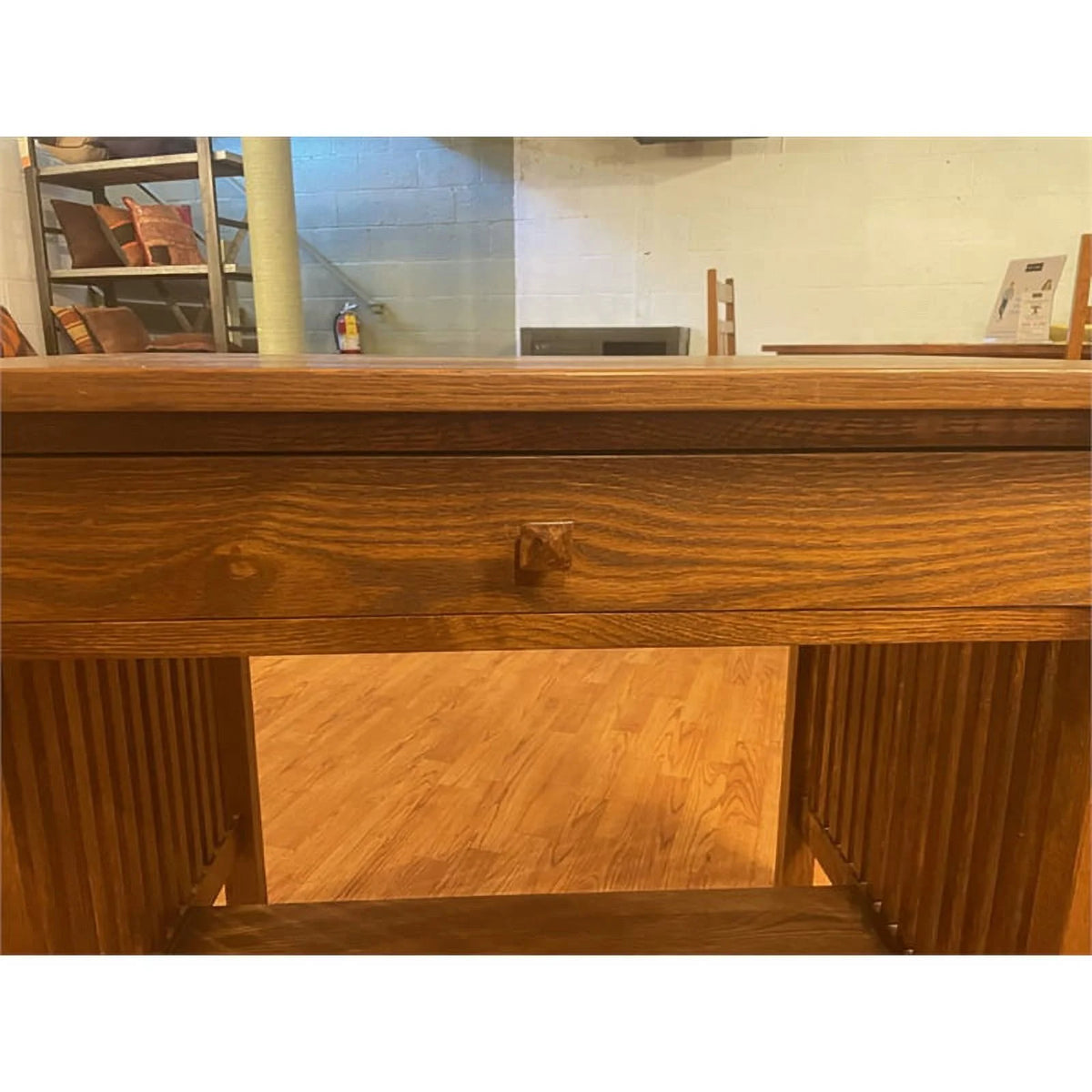 36" Wood Writing Desk in Walnut B6977