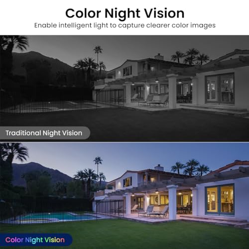 2K Color Night Vision Indoor/Outdoor Security Camera O706