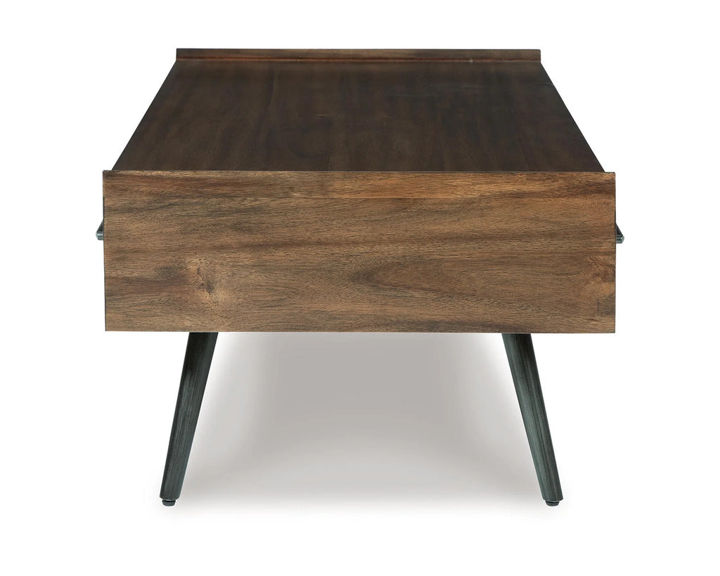 2 Drawer Brown Coffee Table R899644