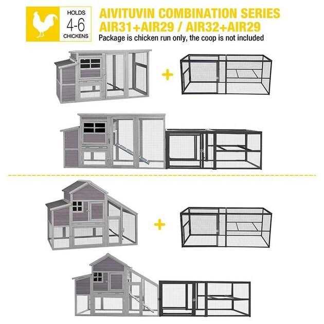 Chicken Coop Extension Run D19640