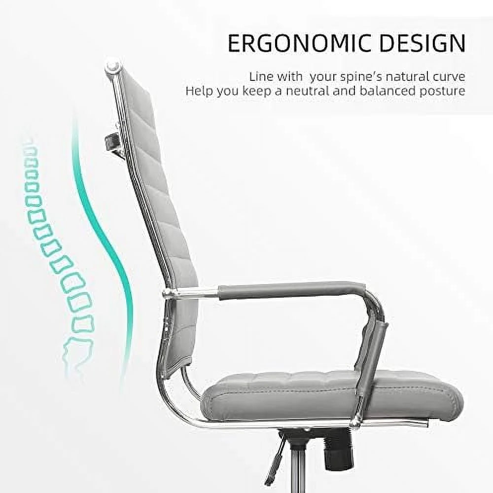 Ergonomic High Back PU Leather Office Chair Z95856