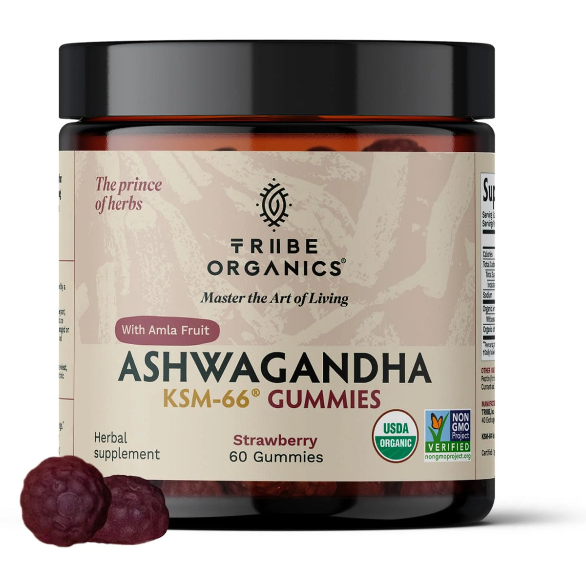 Organic Ashwagandha Root Extract Gummies 600mg D1562