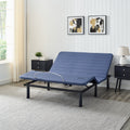 Queen Adjustable Metal Platform Bed Base with Wireless Remote Control R3867