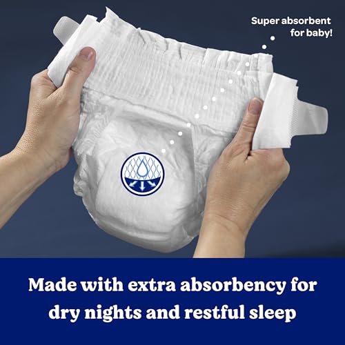 Size 6 Overnight Baby Diapers 84 Ct Z194