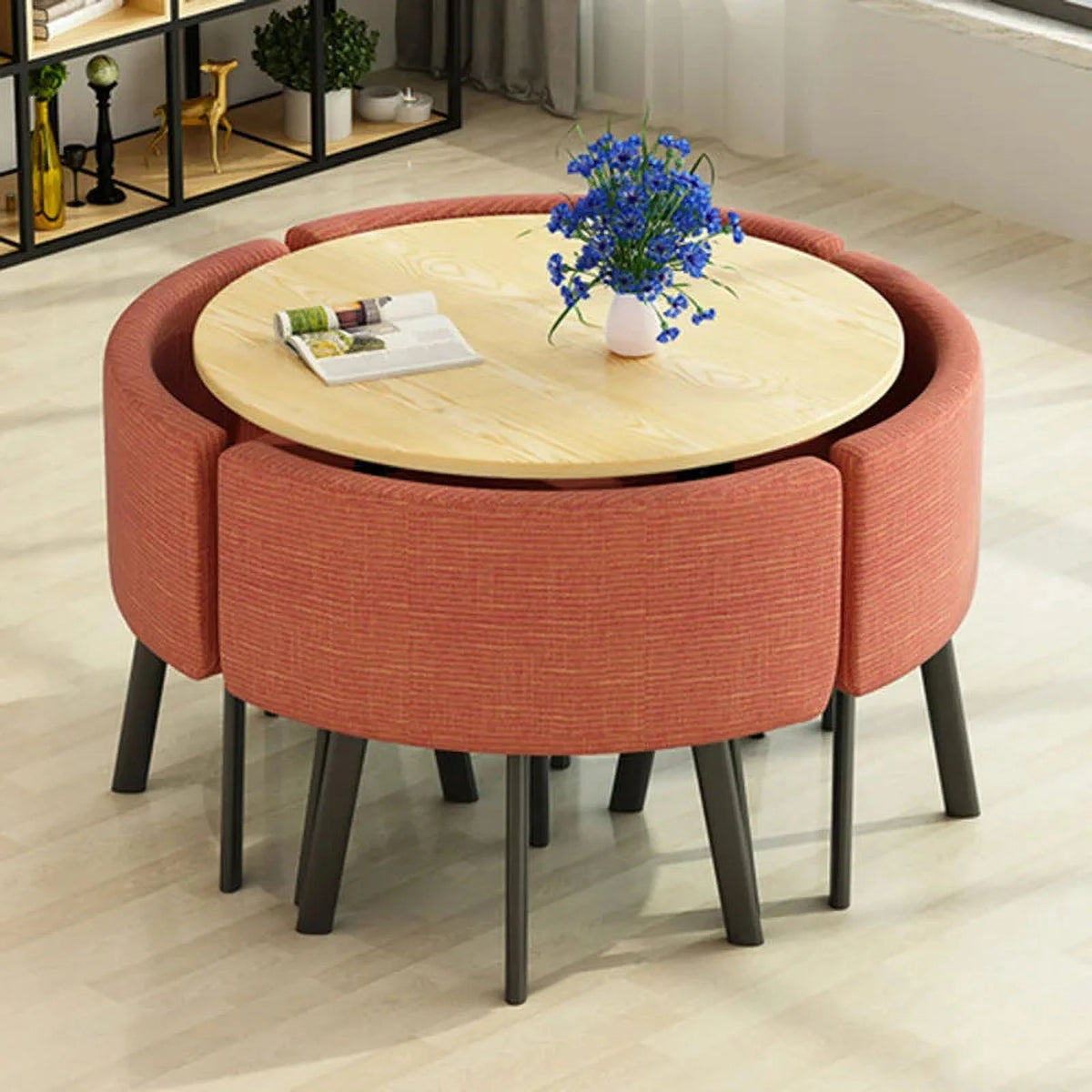 Dining Table Set 4 Chairs Z17427