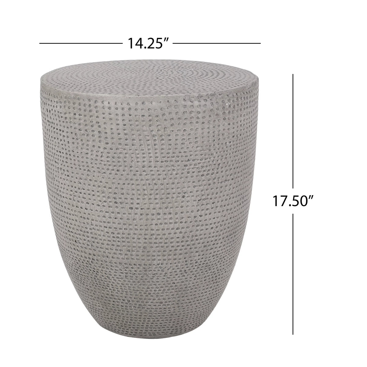 Lightweight Concrete Outdoor Side Table Q804
