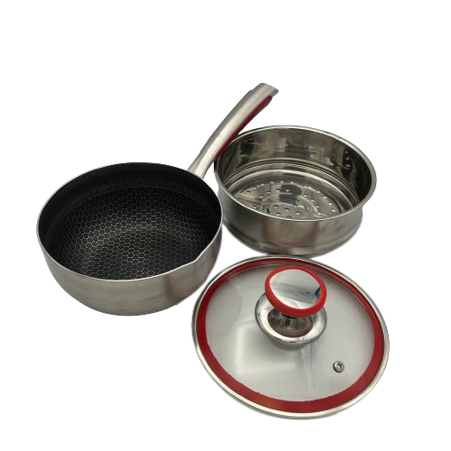 18cm Sauce Pan with Glass Lid V364272
