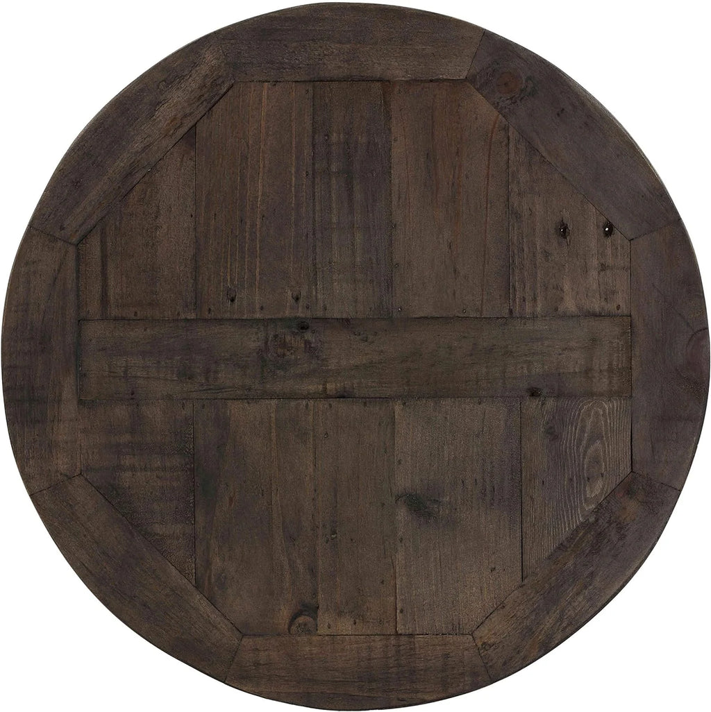 Solid Reclaimed Wood End Table G64980