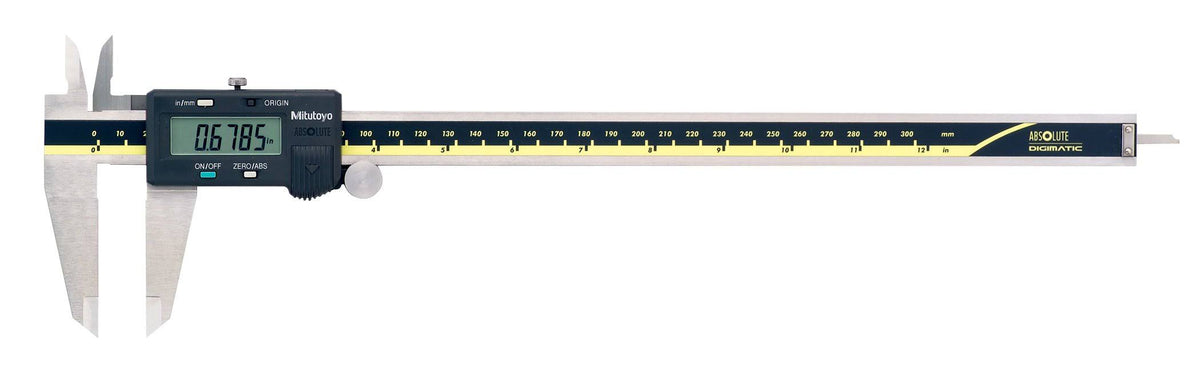 Digital Calipers, Stainless Steel, Inch/Metric K15729