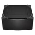 29 in. Laundry Pedestal with Storage Drawer in Black Steel L960