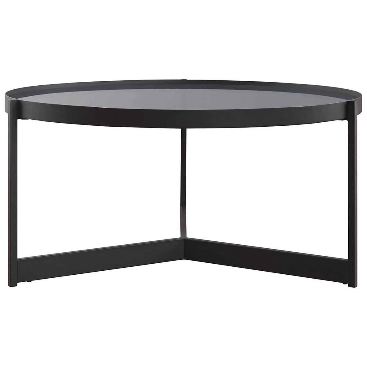 Metal and Glass Coffee Table M129
