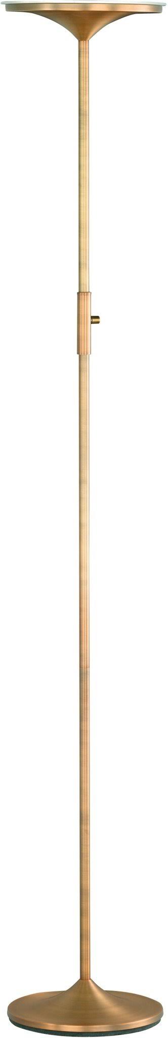 Antique Brass LED Torchiere Z2971