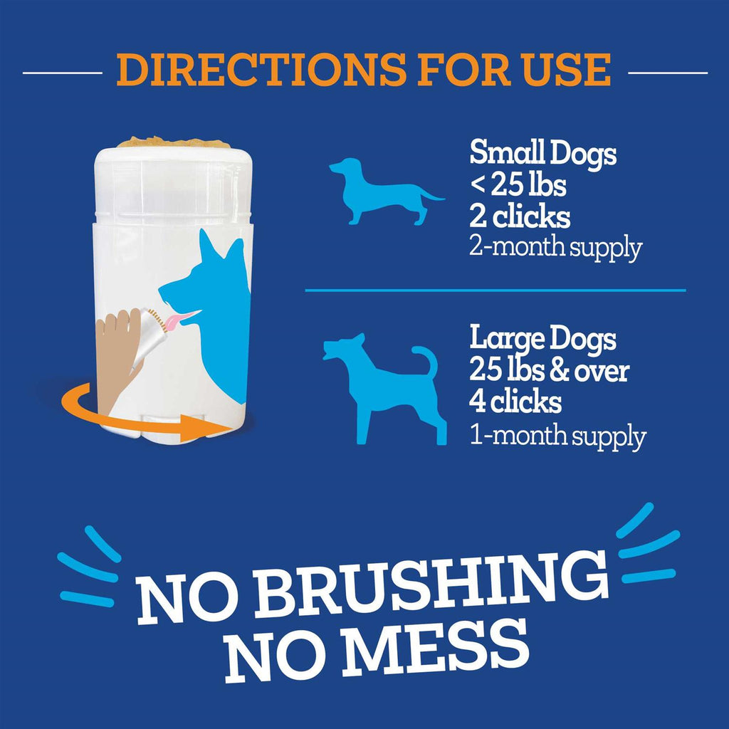 Brush Free Twist & Lick Oral Gel for Dogs Z50750