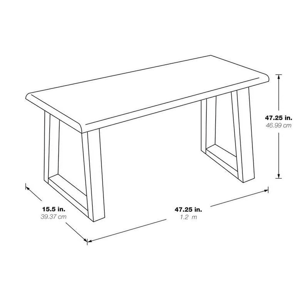 Wood Bench B6797