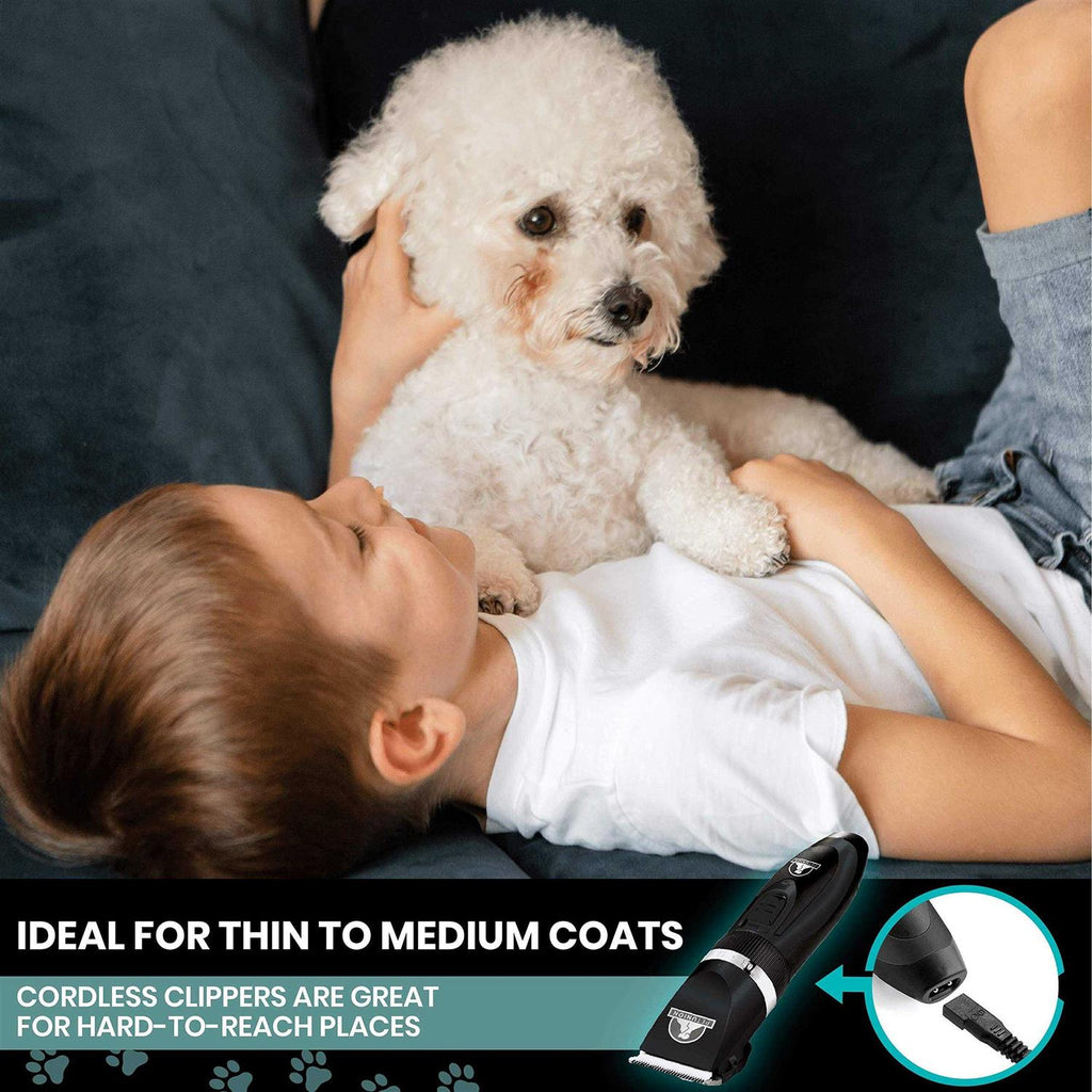 Cordless Low Noise Dog Grooming Clippers S41637