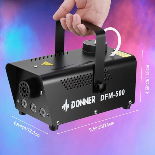 500W 2000CFM Fog Machine with RGB LED Light B519
