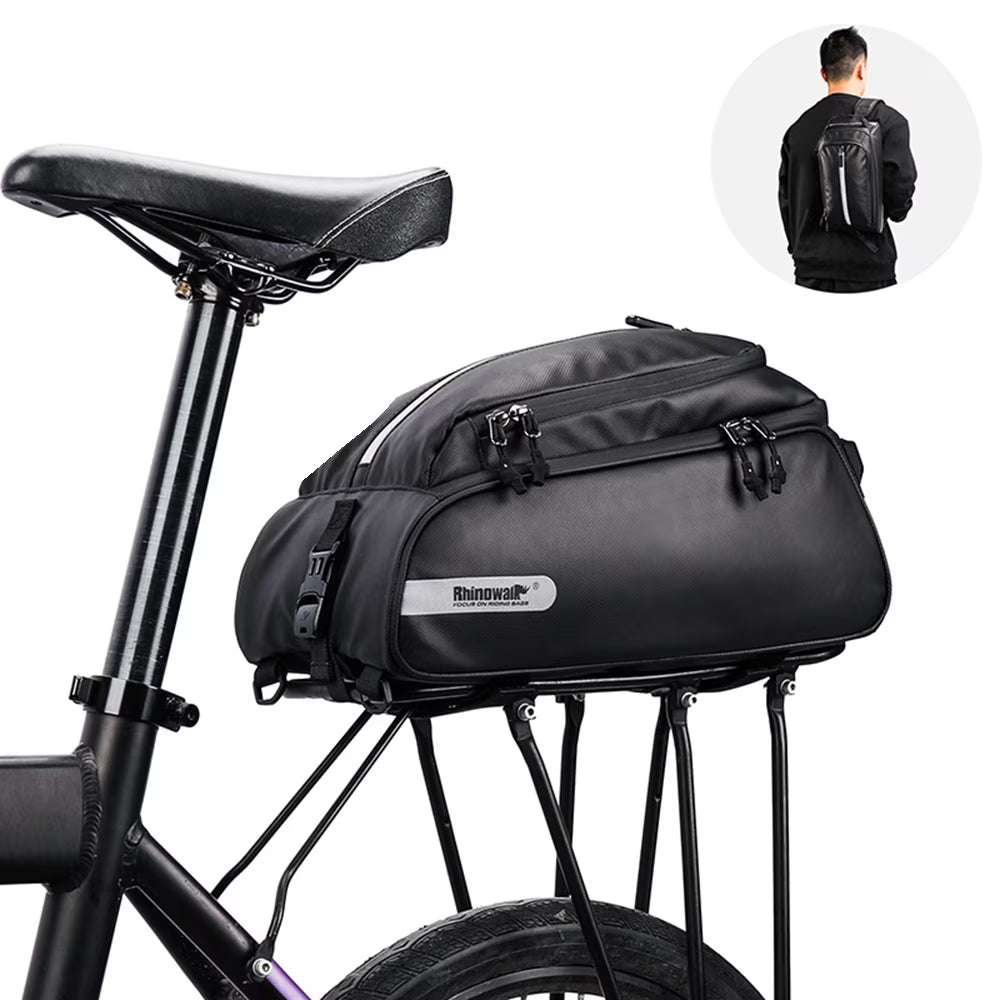 Waterproof Polyester Bicycle Rear Seat Bag R64618