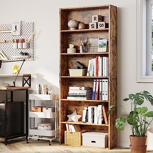 6 Tiers 70 in Tall Bookshelves and Bookcases K4763