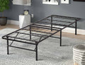 Foldable Twin Bed Frame 150LBS Capacity Heavy Duty G749