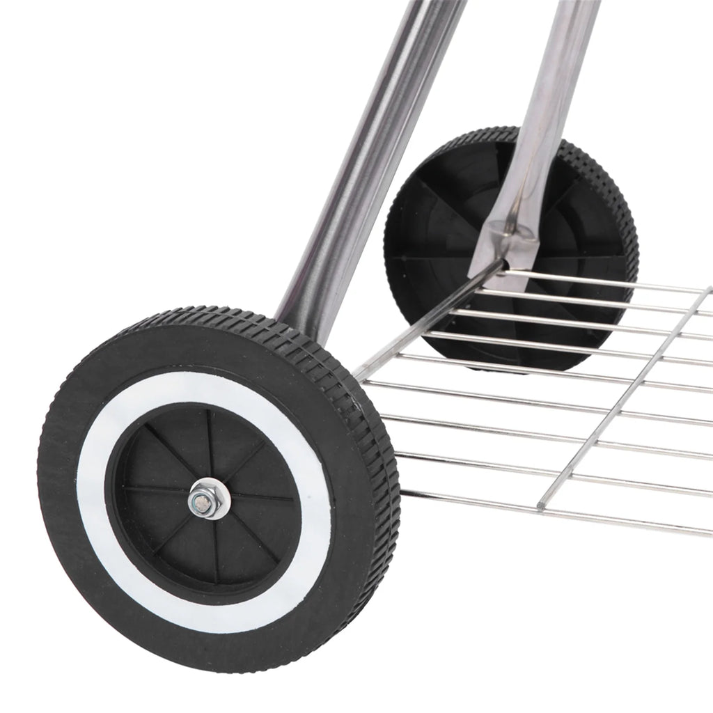 Charcoal Smoker Steel BBQ Grill F548449