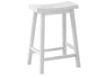 White Solid Wood MDF Barstool P556407