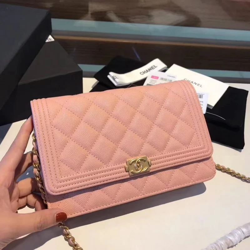 Quilted Caviar Bag F63218