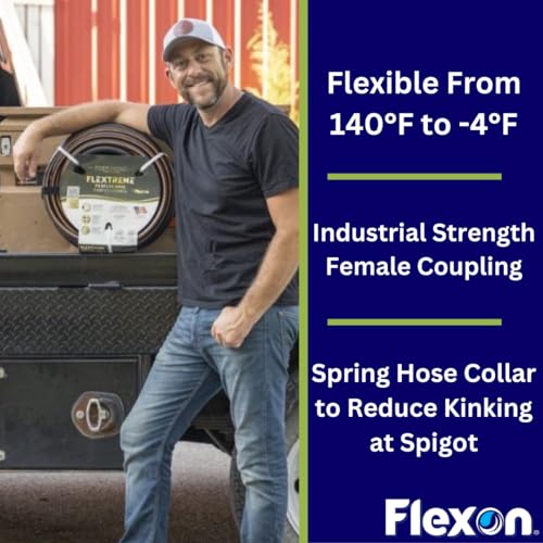 5/8" x 100ft Rubber Garden Hose H708669