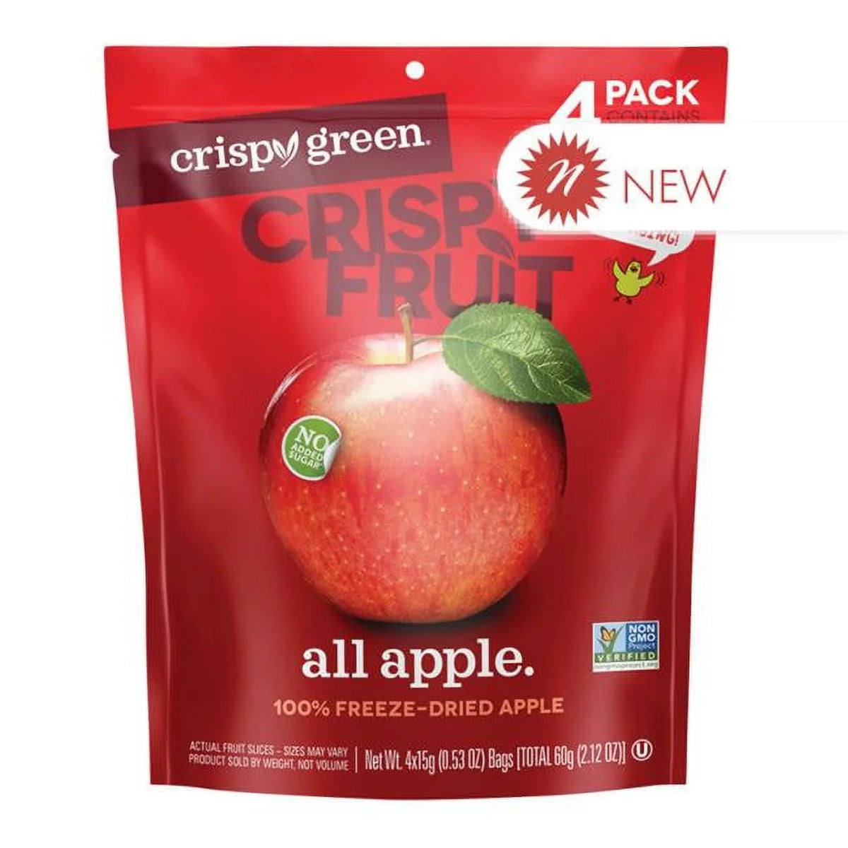 All Apple Dried Fruit Multi Pack 2.12 oz Pack of 8 L103827