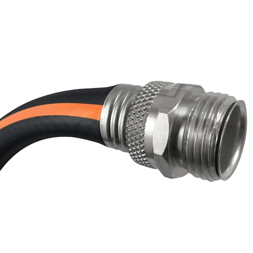 5/8" x 100ft Rubber Garden Hose H708669