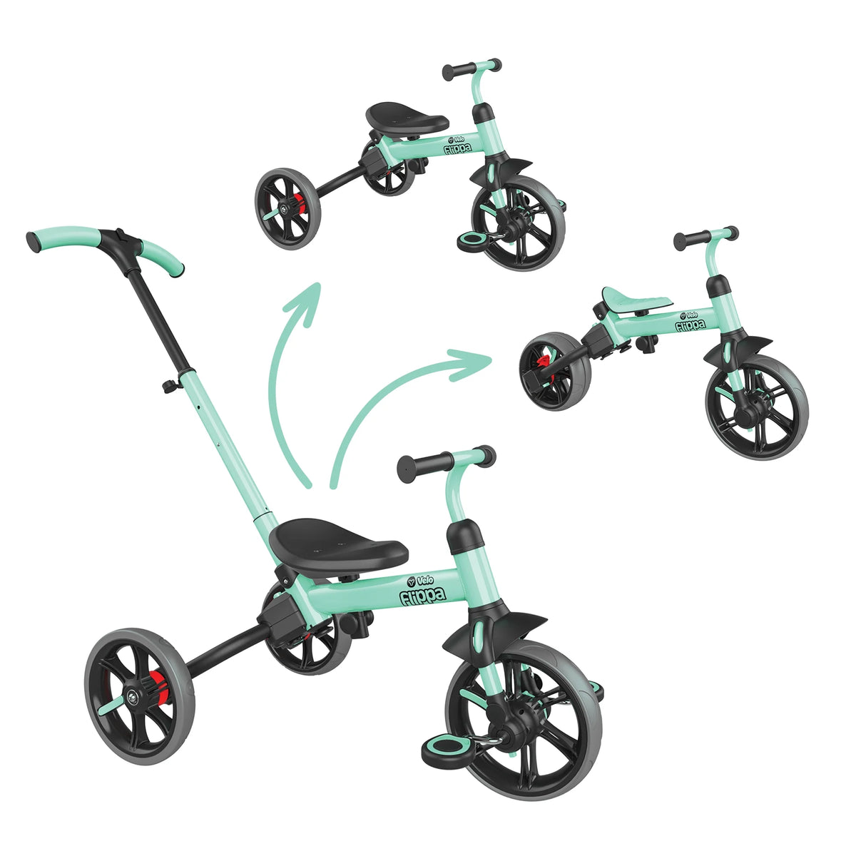 4-in-1 Triicycle to Balance Bike S1172