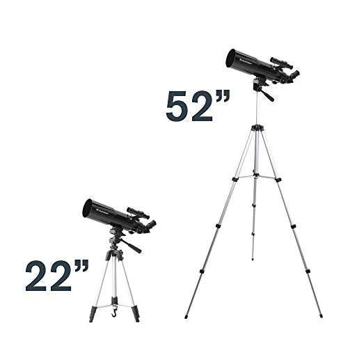 80mm Portable Refractor Telescope C380