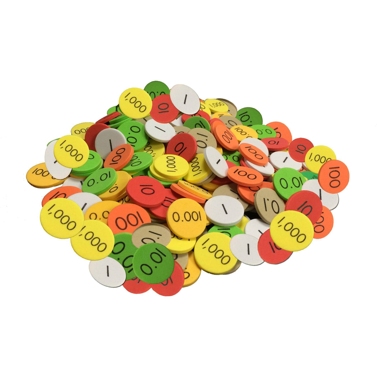 Place Value Disc 7 Value 2100 Set B8968