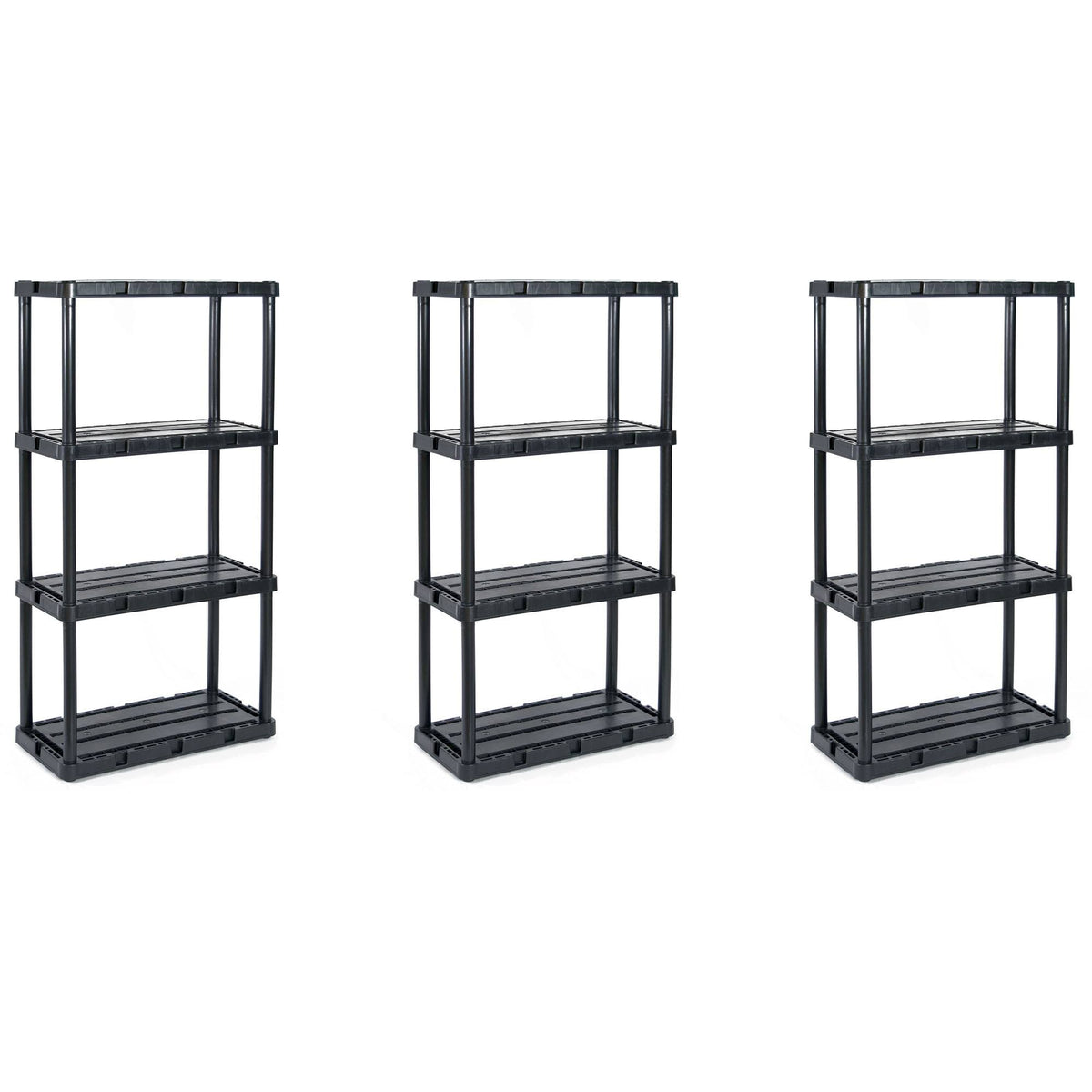 4 Shelf Shelving Unit (3 Pack) F431