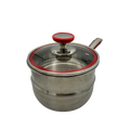 18cm Sauce Pan with Glass Lid V364272