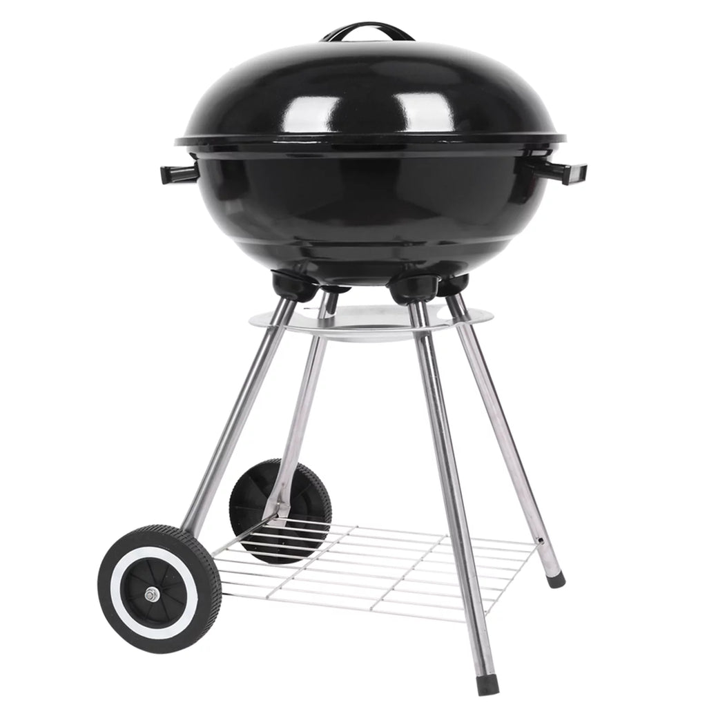 Charcoal Smoker Steel BBQ Grill F548449