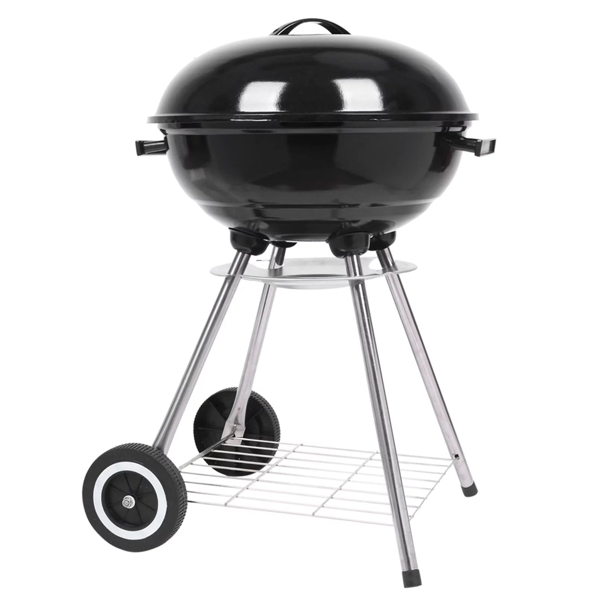 Charcoal Smoker Steel BBQ Grill F548449